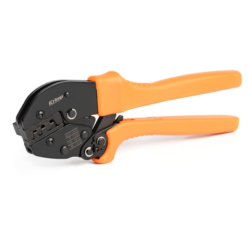 IWISS iCrimp Wire Crimping Tool for 15, 30 and 45 Amp Contacts DC Power Connector Modular Power Connector Kit - Image 1